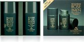 Rose For Men Face care gift set | After shave balm + Aqua active face cream | Bevat bamboo extract - Rozen cosmetica met 100% natuurlijke Bulgaarse rozenolie en rozenwater