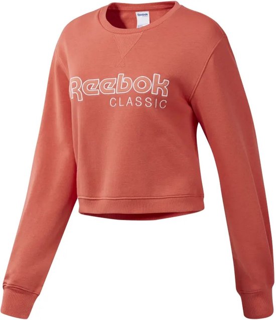 Reebok Cl Fl Reebok Crew Sweatshirt Vrouwen Rose S