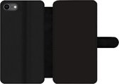 Bookcase Geschikt voor iPhone SE 2020 telefoonhoesje - Grijs - Herfst - Seizoenen - Kleuren - Met vakjes - Wallet case met magneetsluiting