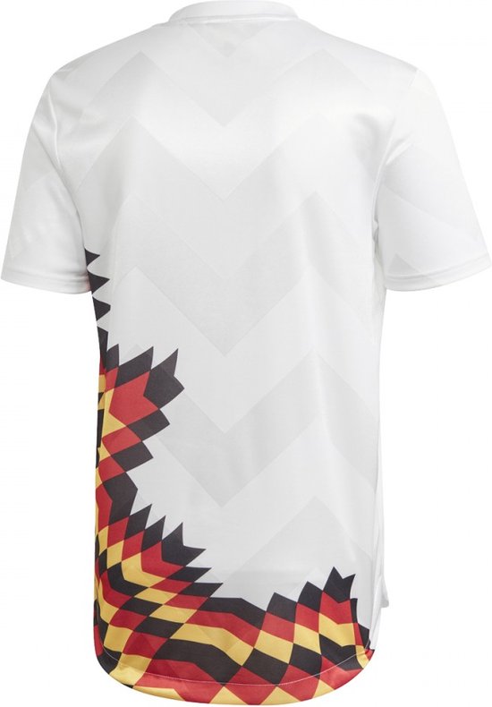 adidas Originals Tan Adv Jsy Voetbal T-shirt Vrouwen Witte M