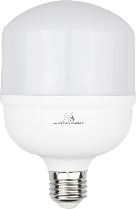 Maclean - LED-lamp gloeilamp E27 -  Energiebesparende gloeilamp Ultra Helder (Neutraal Wit, 48W / 5040 Lumen)