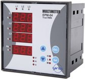 ENTES EPM-04C-96 Digitaal inbouwmeetapparaat Spanning, stroom, frequentie, bedrijfsuren, urentotaal