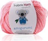 The Fabric Yarn - Amigurumi Garen - Baby Breigaren - 100% Katoen - 1 Stuk - Lichtroze - Slim Cotton Garen - 200 Meter