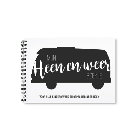 Mijn Heen en Weer boekje - Oppasboek - Kinderopvang boek - Creche invulboekje - A5