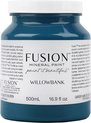 Fusion mineral paint - meubel verf - verf - blauw - willowbank - 500 ml