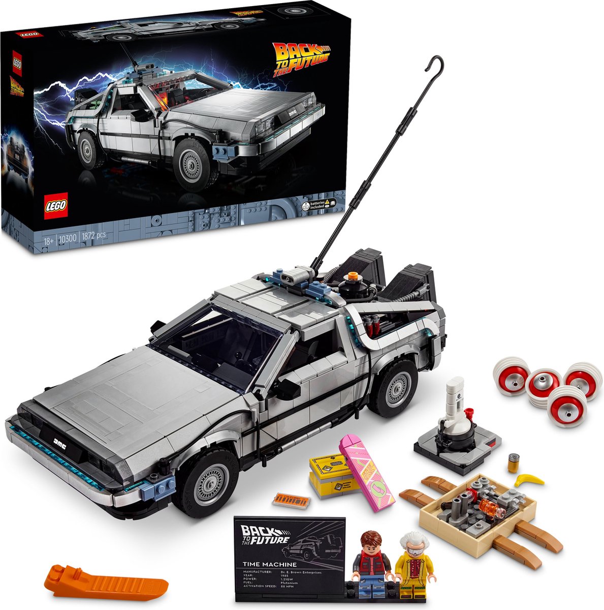 LEGO Back to the Future Time Machine - 10300 — afbeelding 10