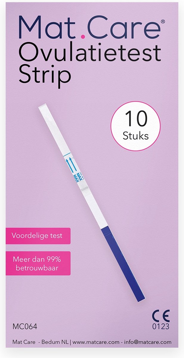 Goedkoopste Mat Care Ovulatietest Strip 10 stuks