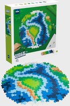 Plus-Plus - Puzzle By Number - Aarde - Constructiespeelgoed - Set Met Bouwstenen - 800 Delige Bouwset - Bouwspeelgoed - Vanaf 7 Jaar