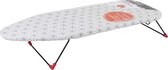 Russell Hobbs tafelblad strijkplank, opvouwbaar been lichtgewicht ontwerp, 100% katoenen hoes, perfect voor reizen of ruimteplaatsen, wit, klein