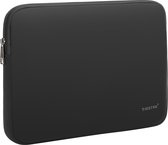 Laptophoes 17.3 inch - Macbook / IPad / Thinkpad - Sleeve met ritssluiting - zwart