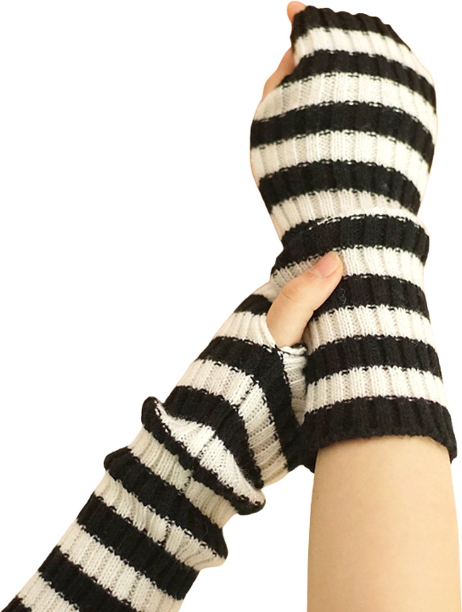 Zwart Swat Vest met Vingerloze Handschoenen