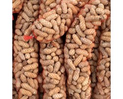 Ongepelde Pindaslinger - Doppinda Voederslinger voor Tuinvogels - 10x400 Gram