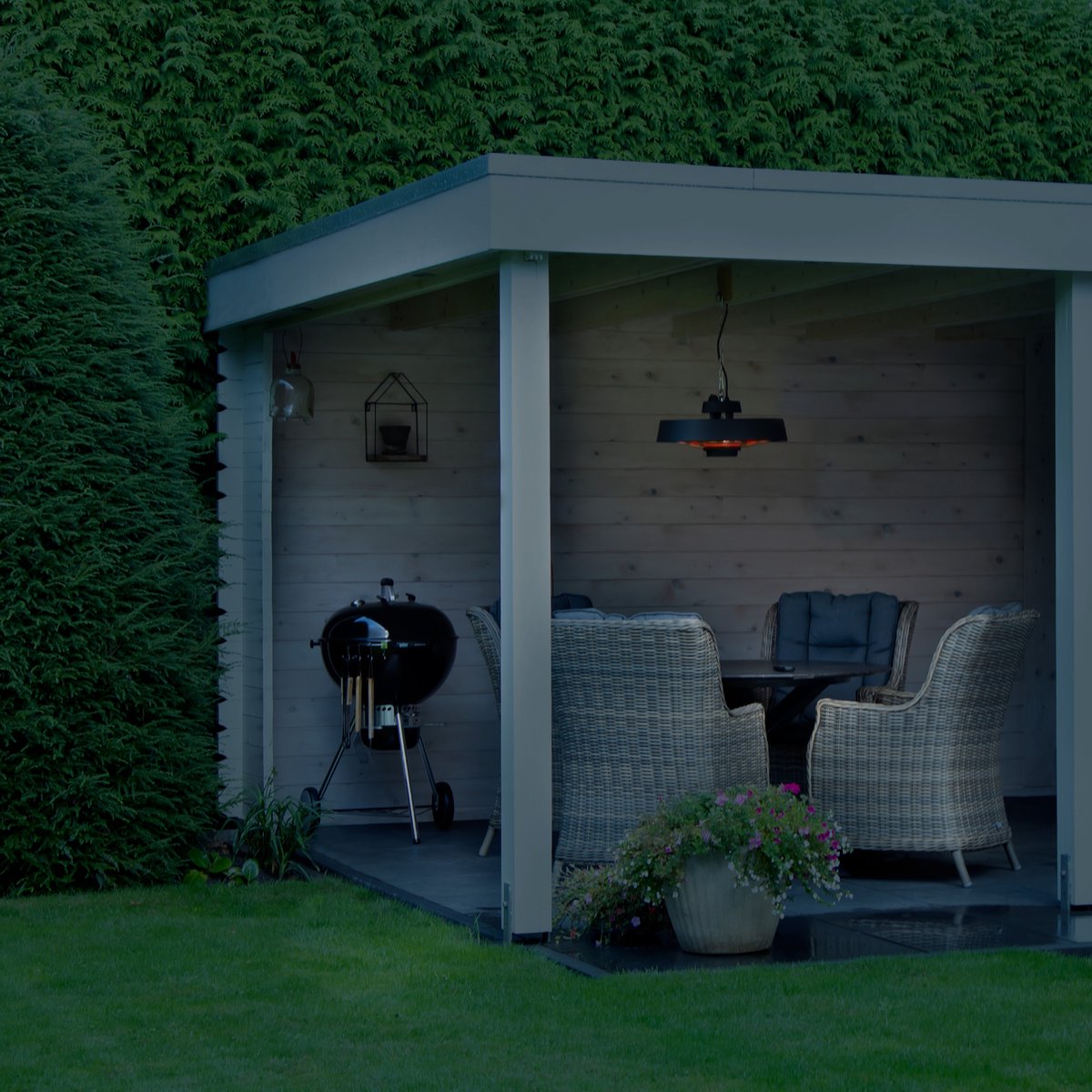 VONROC Afstandsbediening voor de PH501AC heater Albano /hangende