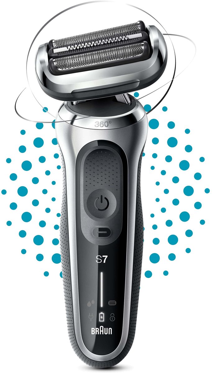 Braun Series 7 71-S1000s Scheerapparaat Zilver - Braun - €185,00