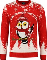 Foute Kersttrui Dames & Heren - Owl Be Good This Year - Kerstcadeau Volwassenen - Dames en Heren - Maat S