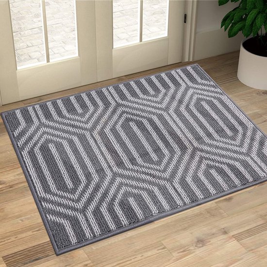 Floordirekt Deurmat voor binnen en buiten, 80 x 100 cm, natuur, deurmat Floordirekt Deurmat voor binnen en buiten, 80 x 100 cm, natuur, deurmat