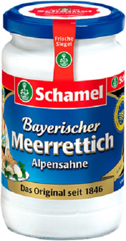 Schamel Alpencrème Mierikswortel 30% Vet - (12 x 340 g) | bol.com