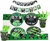 Gamers verjaardag versiering volle Pakket - verjaardag feest pakket jongens borden en ballons