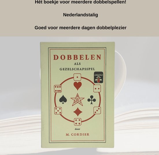 Thumbnail van een extra afbeelding van het spel Yathzee set compleet, spelregelboekje dobbelen, Yathzee scoreblok (100 vellen) in het Nederlands, 6 dobbelstenen en een gooibeker |Perfect verjaardag of Kerstcadeau | Ook wel bekend als dobbelspel