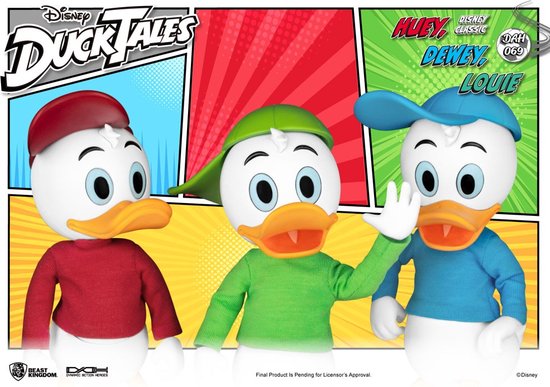 Disney: DuckTales - Kwik, Kwek en Kwak 1:9 Figuren Set - 10cm | bol.com