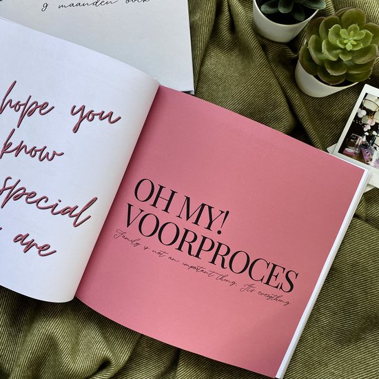 OHMY! – Zwangerschapsdagboek – 2 Mama’s – lesbisch stel - Invulboek – LGBTQ+ – Zwangerschapsherinneringen