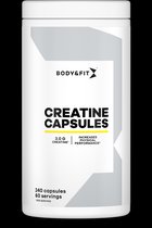 Body & Fit Creatine Monohydraat Caps - Creatine Capsules - Makkelijk in te nemen - 240 capsules (60 doseringen)