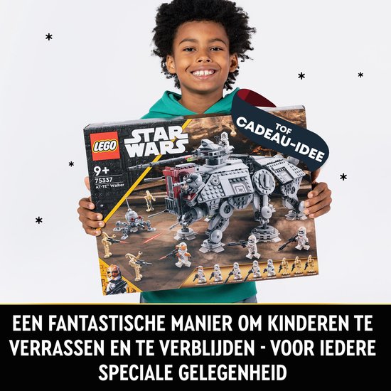 LEGO Star Wars AT-TE Walker Verstelbaar Model met Clone Troopers en Droid Figuren - 75337 - LEGO