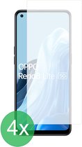 Screenprotector Geschikt voor: Oppo Reno8 Lite / Find X5 Lite 4x - screen protector - glas - bescherm - beschermglas - ZT Accessoires