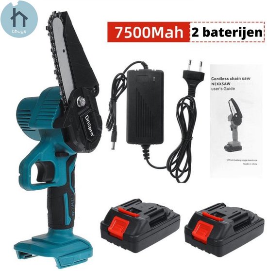 Mini-batterijkettingzaag, draadloze elektrische kettingzaag Mini-batterijkettingzaag, draadloze elektrische kettingzaag