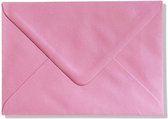 50 enveloppes de Luxe rose bébé - C6 - 110grms - 162x114mm - Rose
