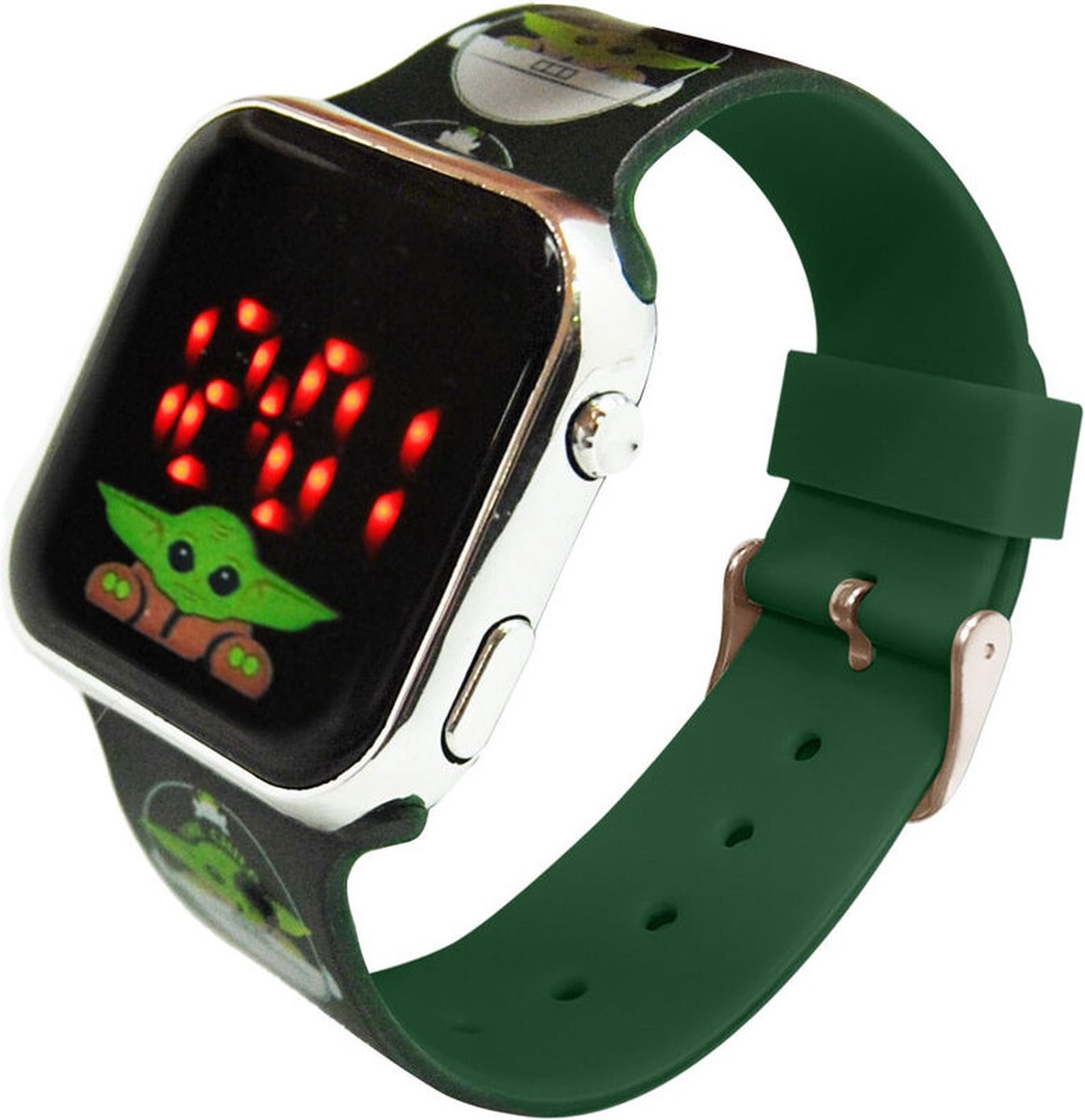 Star Wars Horloge - Led - Mandelorian - Digitaal