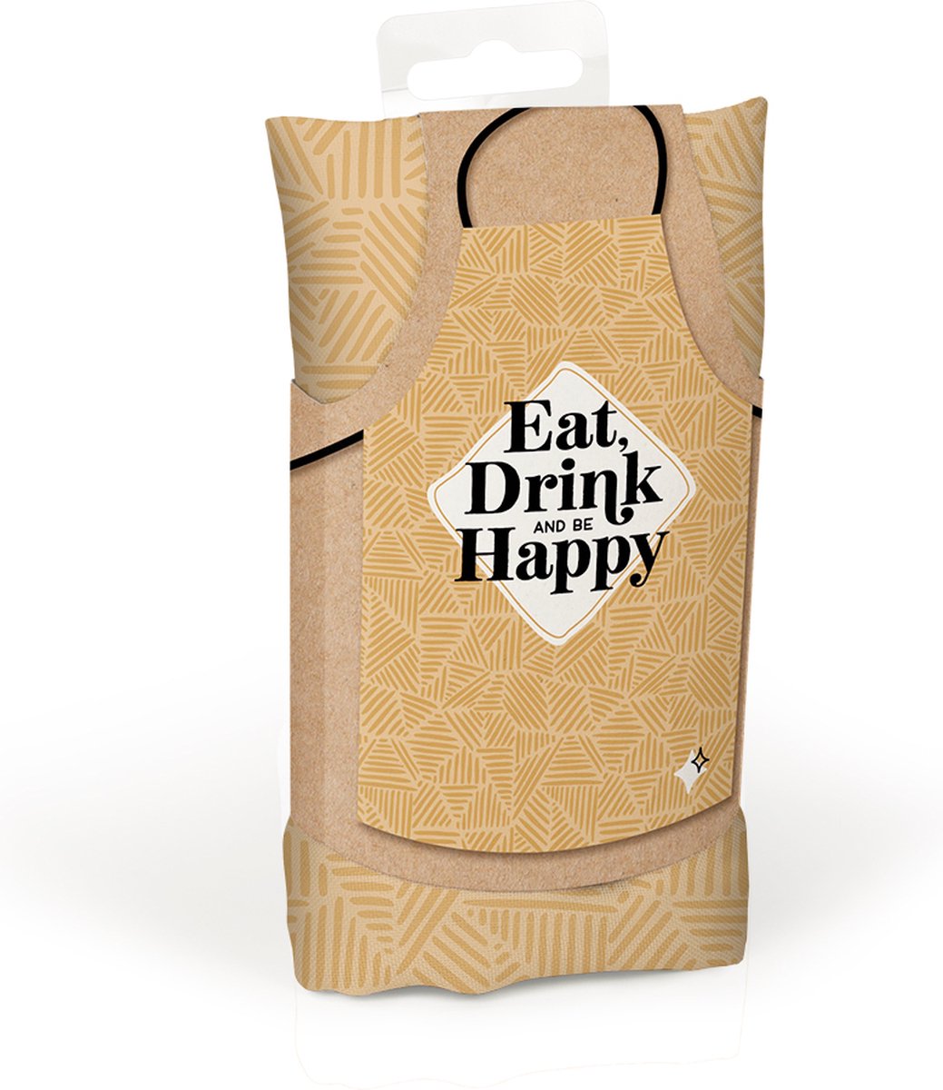 Keukenschort Be Happy Cadeautip