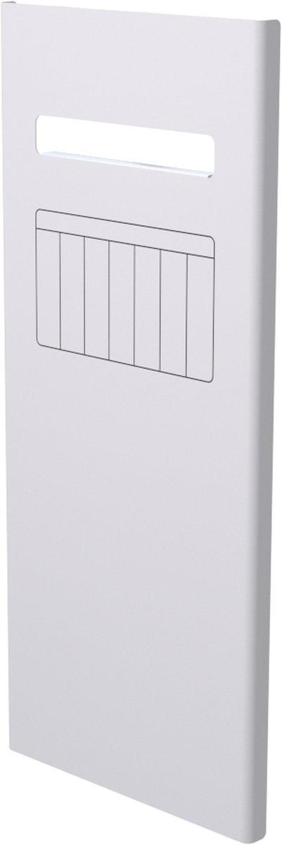 EZ-Home accessoire radiator design - TIME MASK 600 x 1374 WHITE
