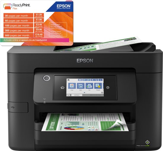Epson WorkForce Pro WF-4825DWF – All-In-One Printer – Geschikt voor ReadyPrint