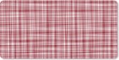 Bureauonderlegger - Patroon - Rood - Waves - 60x30 - Muismat