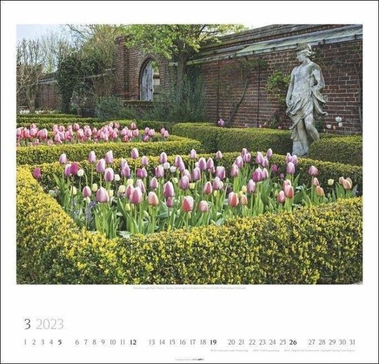 Die schönsten Gärten der Welt Kalender 2023 bol