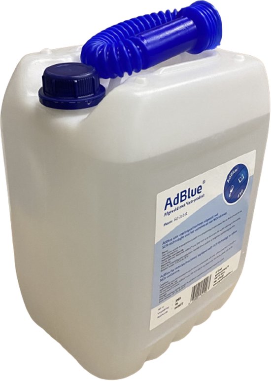 AdBlue-10 liter-Inclusief schenktuit-Hoogste kwaliteit Ad Blue