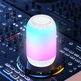 OhmyGoods Touch LED Lamp Bluetooth - 6 Kleuren - 3 Standen Warm Wit - Discolamp