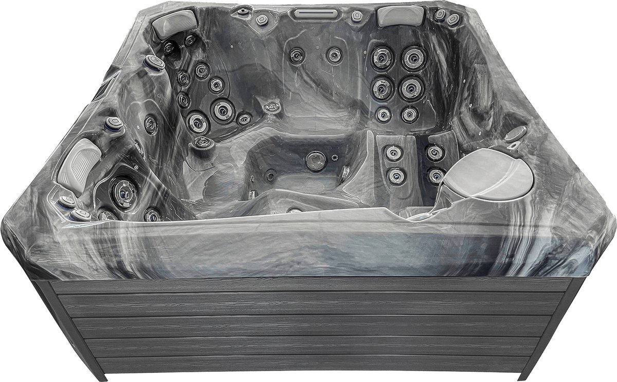 Palermo Pro Storm Clouds- Jacuzzi - Wellness - Hydromassage - SmartTouch - Subwoofer - Wifi - Bluetooth