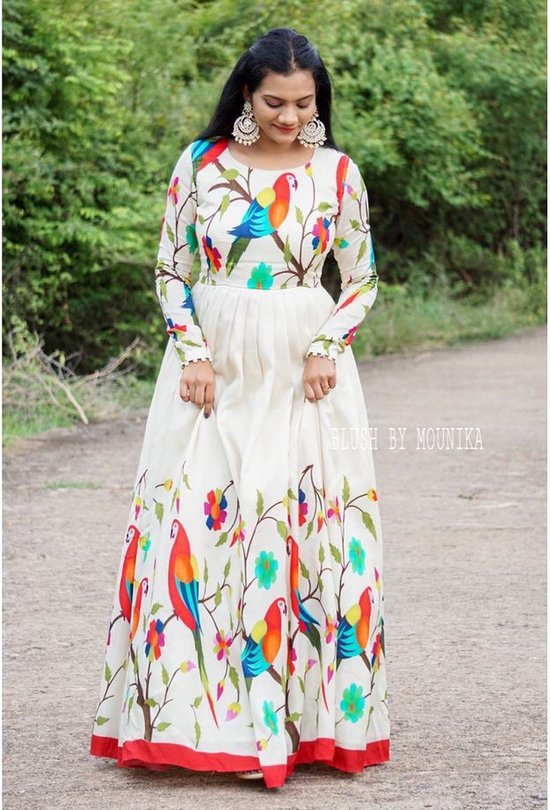Costume indien - Costume pakistanais - Robe indienne - Robe imprimée prête  à l'emploi... | bol