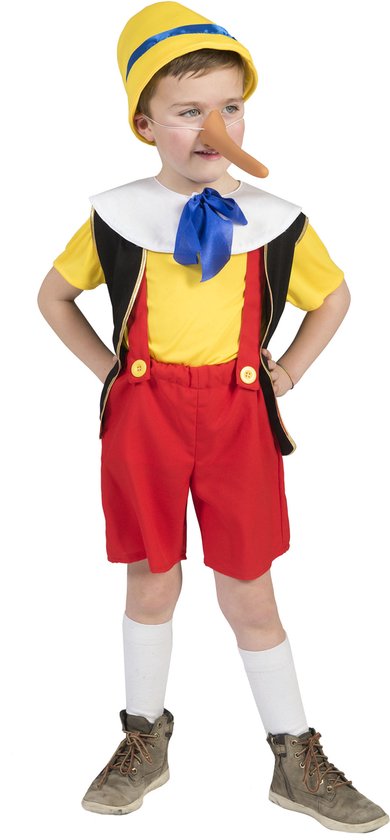 ESPA - Houten pop kostuum voor kinderen - 116 (6-7 jaar)