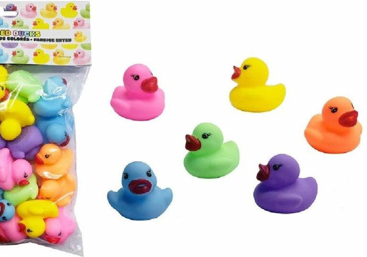 Leuke kleine Gekleurde MINI Badeendjes (24st.) | bol