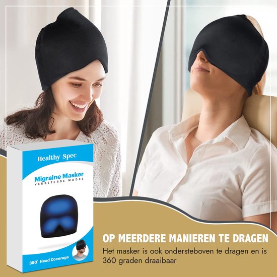 Masque anti-migraine Healthy Spec - Migraine - Masque contre les maux de  tête 