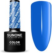 SUNONE UV/LED Hybride Gellak 5ml – N09 Nikita - Donkerblauw, Lichtblauw - Glanzend - Gel nagellak