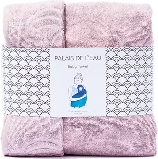 Palais de l'eau - Baby Towel - Vintage Pink