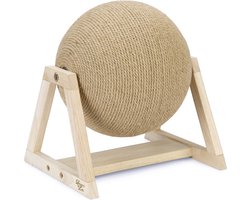Designed by Lotte Xem Krabbol - Krabpaal -  Op Voet - Hout - 34x30x35,5 cm