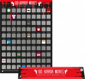Gift Republic Scratch Poster - 100 Horror Movies
