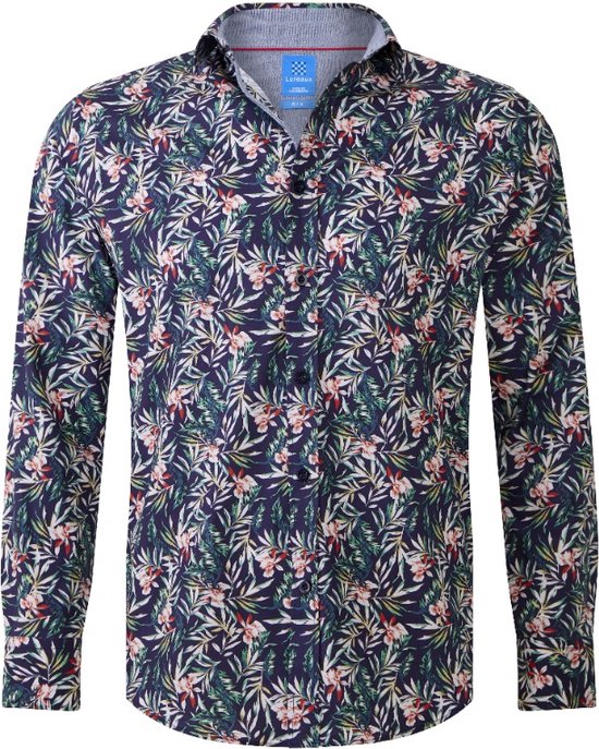 Flowermista Overhemd-M - Lureaux - Kleurrijke Print Overhemden