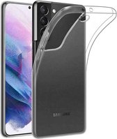 Multimedia & Accessoires Flexibele TPU Back Cover Case Hoesje geschikt voor Samsung Galaxy S21 FE 5G – Siliconen - Zachte Plastic – Soft Case – Transparant
