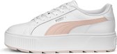 PUMA Karmen L Dames Sneakers - White/RoseDust/Silver - Maat 40